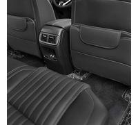 DALUJIE 2 Pièce Protecteur de Dossier de siège de Voiture pour Lexus NX 200T 300 300H AZ10 2015-2019, Protections de Dossier de siège en Cuir Protections de Sièges Arrière Anti-salissures,Black