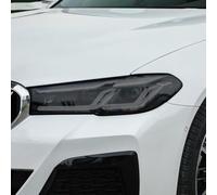 DALUJIE Film Protecteur Phare Voiture pour BMW 5er Facelift G30 G31 2020 2021-2023, Film Teinté Voiture Para Faros Film de Protection pour Phares et Feux Arrière de Voiture, Smoked Black