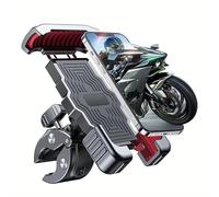 DALUJIE Support Téléphone Moto pour Honda X-ADV 750 XADV 750 Forza 750 2021-2025, 360° Pivotant Support pour Guidon Support TéLéPhone Double Anti-Vibration pour Téléphones 4,7-6,9 Smartphones