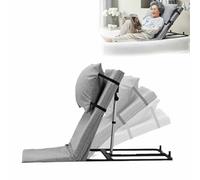 Dalumian Dossier de lit inclinable motorisé - Chaise-Dossier avec Oreiller et Coussin en éponge de 4 cm - Releveur de lit pour Personnes âgées et Patients (Réglable de 2° à 65°)(Standard,85cm)