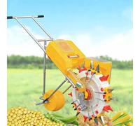 Dalumian Semoir Manuel de Jardin, Machine à semer de précision portative, semoir à Roue Unique, semoir à Rouleau Manuel pour maïs, soja et arachides