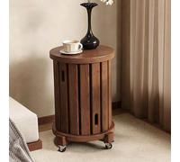 Dalumian Tabourets empilables 4 en 1, tabourets Ronds gigognes avec roulettes verrouillables, tabourets de Bar industriels, chaises de Salle à Manger Vintage, Tables d'appoint pour Petits espaces