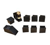 d'aluminium PP - Guide de scie à queue d' de 7,2 x 4,2 x 4 cm | Jauge magnétique à 90 degrés pour ébénisterie | Outil de traçage avec poignée fendue en mortaise | Gabarit