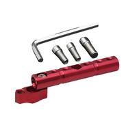 d'aluminium - Support de montage pour rétroviseur de moto - Support de colonne de rétroviseur - Support de déménagement - Phare de scooter - Support de montage pour rétroviseur de moto