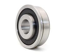 DALUO Lot de 4 roulements à billes à rainure profonde F6202-12-2RS 12 x 35 x 11 ABEC-1 pour tondeuse à gazon, brouettes, chariots et roues de diable