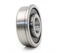 DALUO Lot de 4 roulements à billes à rainure profonde F6202-12.8-2RS 12,8 x 35 x 11 ABEC-1 pour tondeuse à gazon, brouettes, chariots et roues de diable