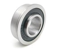 DALUO Lot de 4 roulements à billes à rainure profonde F6202-16-2RS 16 x 35 x 11 ABEC-1 pour tondeuse à gazon, brouettes, chariots et roues de diable