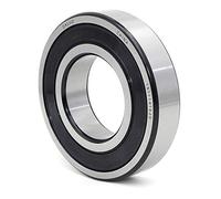 DALUO Roulements à billes 2PCS 61901-2RS1 P5 12x24x6 P5 ABEC-5 à gorge profonde, une rangée, blindage des deux côtés, cage en acier, dégagement standard, métrique