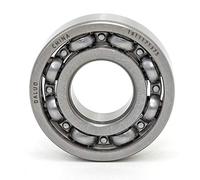 DALUO Roulements à billes6208 40x80x18 P6 ABEC-3 à gorge profonde, une rangée, ouvert, cage en acier pressé, dégagement normal, métrique