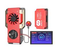 DALY BMS 16S 48V 500A RS485 Can écran 4.3" équilibrage 5A WiFi Bluetooth | Compatible LiFePO4. Surveillance à distance. Données en temps réel. Équilibrage actif des cellules.