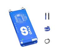 DALY BMS 24V 80A - 1A à équilibrage Actif Système de Gestion de Batterie, Bluetooth intégré pour LifePO4 8S Batteries - Idéal pour RV, Le Stockage d'énergie Solaire, Les Applications Marines, etc.