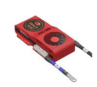 DALY Smart BMS LiFePo4 4S 12 V 200 A avec ventilateur de refroidissement, module Bluetooth d'application de surveillance des données visibles, communication UART pour la gestion des batteries au