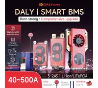 DALY Smart BMS Lifepo4 4S 7S 8S 16S 20S 24S Li-ion 3S 7S 16S 12V 24V 36V 48V 60V 72V 100A 250A CANBUS BMS pour batterie au lithium 40A BMS H 485CAN