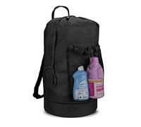 Dalykate Sac à dos à linge, sac à linge avec bretelles et poche en maille en nylon durable avec cordon de serrage pour l'université, les voyages, la buanderie, l'appartement