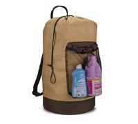 Dalykate, Sac à linge avec bandoulière et sac en maille, panier à linge en nylon durable avec fermeture à cordon de serrage, idéal pour l'université, les voyages, la laverie et l'appartement