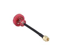 DALYNN for pagode 5.8G 5dBi 50W omnidirectionnel Omni FPV Panneau Plat for antenne pagode RHCP SMA/RP-SMA 80mm (Color : Red Pin)