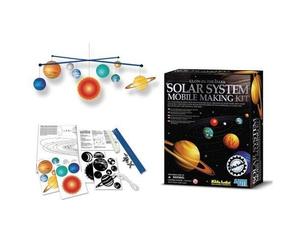 Dam - 4m - 5603225 - Jeu De Construction - Kidzlabs - Kit Mobile Du Systeme Solaire Phosphorescent
