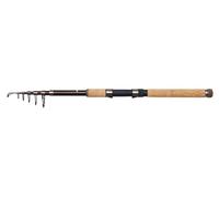 DAM Backbone II Tele, Cannes à Pêche, Cannes à Pêche Spinning, Pêche au Coup, Unisexe, Noir, 3,3 m, 60-160 g