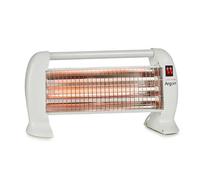 DAM Chauffage en quartz sur pied. 3 puissances 400 800 et 1200W. 49x12x25 5 Cm. Couleur : Blanc