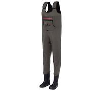 DAM Combinaison Pêche Bottes Poitrine Néoprène Anti Rupture Poisson Gris/Noir