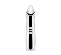DAM Instrument de nettoyage points noirs réglable 3 niveaux grande puissance d'aspiration. 17,7 x 3,8 x 3,6 cm. Couleur : blanc