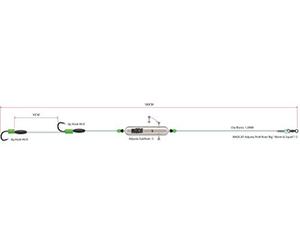 DAM MADCAT Adjusta Profi River Rig Worm&Squid, s