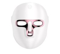 DAM Masque facial sans fil avec traitement de luminothérapie à 7 couleurs. 18,6x8x23 cm. Couleur: Blanc