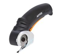 DAM Mini coupeuse électrique sans fil avec batterie rechargeable de 2000mAh, 240 rpm et mallette de transport. 23x5,5x8,5 Cm.
