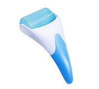 DAM Rouleau à glace pour le visage, instrument de massage et de soins. 9x5x19 cm. Couleur : bleu