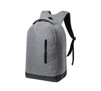 DAM Sac à dos antivol rembourré. Poche rembourrée pour ordinateur portable et tablette 35x47x15 cm. Couleur : Gris