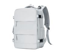 DAM Sac à dos cabine de voyage à grande capacité avec multichambres (chaussures, vêtements, laptop). 31x17x42 Cm. Bleu clair