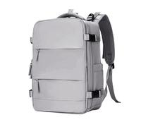 DAM Sac à dos cabine de voyage de grande capacité avec multi-compartiment (chaussures, vêtements, portable). 31x17x42 Cm. Gris