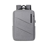 DAM Sac à Dos pour Laptop avec interface de chargement USB. 30x13x44 Cm. Couleur : Gris