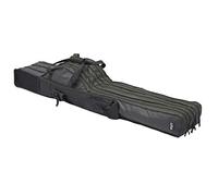 Dam Sac rembourré pour Canne à pêche avec 3 Compartiments, 130 x 33 x 30 cm, Rangement et Transport sûrs de Votre matériel de pêche