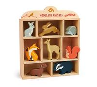 DAM - Set d'animaux en Bois : Animaux de la forêt