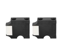 Dam Skerisi 2 pièces de Support pour défenses de Bateau, ajusteur de Pare-Chocs à Connexion Rapide pour étrave de Rail de 1 Pouce, Clips de défense réglables avec précision et déverrouillage f