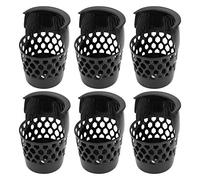 Dam Skerisi 6 Poches de Rangement pour Boules de Billard en Plastique, Ensemble de Sacs à Filet pour Table de Billard Standard, Accessoire Durable et léger pour la Maison ou la Salle de Jeux