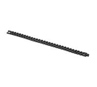 Dam Skerisi Bracelet pour homme en acier titane, bijou minimaliste à la mode, design élégant et sobre, fabrication d’une grande finesse, bracelet métallique résistant, idéal pour un usage