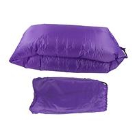 Dam Skerisi Canapé Gonflable Pliable, transat Gonflable Portable pour Les Voyages en Plein air et Le Camping, Pas de Pompe nécessaire, Polyester imperméable avec Sac de Transport pour la Plage