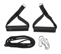Dam Skerisi Corde de Triceps à Traction, Accessoire pour Machine à câbles de Gym avec 2 poignées, Sangle Longue et réglable pour Les Triceps, idéale pour Divers entraînements de Fitness, const