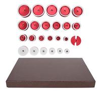 Dam Skerisi Ensemble de matrices pour presse à boîtiers de montres en alliage d’aluminium, matrices de pressage pour couvercles arrière de montres destinées aux machines de capsulage, kit