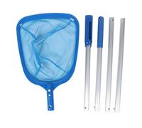 Dam Skerisi Filet écumoire pour Piscine, Filet de Nettoyage de Piscine avec Manche détachable, écumoire Robuste en Maille de Nylon pour Bains à remous, spas et fontaines