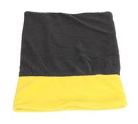 Dam Skerisi Sac de Couchage en Forme de Grotte pour Chat, Tapis-lit Chauffant pour Petits Chiens et Chats, Sac Chaud et épais, spacieux, à entrée Ouverte, Refuge Doux en Tissu pour se Reposer (Jaune)