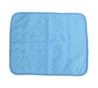 Dam Skerisi Tapis de Refroidissement pour Chien, Couverture Auto-réfrigérante pour Animaux de Compagnie en Soie glacée Respirante, Coussin de Niche Portable, Lavable et réutilisable pour la ma (S)