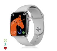 DAM Smartwatch DT8 MAX avec modes sportifs, assistant vocal, widgets, écran 2 ''. 4,5x1x3,8 m. Gris