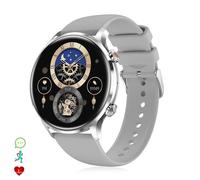 DAM Smartwatch QS40 avec appels Bluetooth, notifications push. Multiples modes sportifs, moniteurs de santé. 4,4x1,05x3,7 Cm.