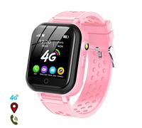 DAM Smartwatch T16 4G localisateur GPS Wifi et LBS. Vidéoconférence micro chat bouton SOS. 5x1 7x4 6 Cm. Couleur : Rose