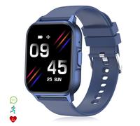 DAM Smartwatch ZW36 avec notifications d'applications, plusieurs modes sportifs. Thermomètre. 3,6x1x5 Cm. Couleur : Bleu
