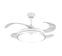 DAM Ventilateur de plafond 7807. 48"" avec moteur de 36W, lumières LED dimmables de 60W, 6 vitesses et fonction hiver/été.