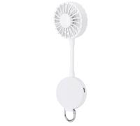 DAM Ventilateur multifonction avec rotation à 360°, fabriqué en ABS de couleur solide et équipé d'un aimant magnétique.